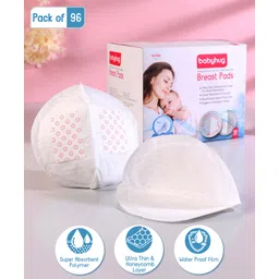 Babyhug 3D Contoured Disposable Breast Pads - Pack of 96-picture-19