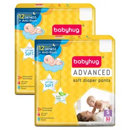 Babyhug Advanced Pant Style Diaper Small - 32 Pieces - (Pack of 2)-picture-22