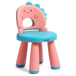 Babyhug Baby High Quality Study Chair With Face Print Design - Pink| Strong & Durable Chair| Indoor & Outdoor Use| Home & Classroom| Easy to Assemble| Convert to Stool-image-12
