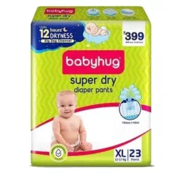 babyhug Baby Hug Pro 23 Pcs Super Dry Diapers Pant, Size: Extra Large-picture-22