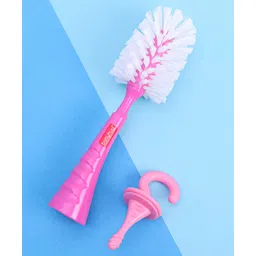 Babyhug Bottle Cleaning & Nipple Brush - Pink-picture-20