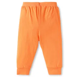 Babyhug Cotton KnitFull Length Dino Printed Lounge Pants Pack of 5 - Aqua Blue & Green image 3