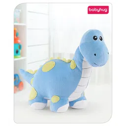 Babyhug Dinosaur Soft Toy Blue - Height 28 cm-picture-13