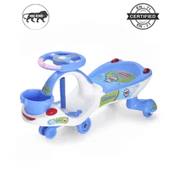 Babyhug Doremon Gyro Swing Car - Red Blue-image-7