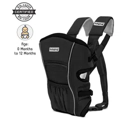 Babyhug Embrace 2 Way Baby Carrier With Detachable Bib - Black-picture-17
