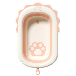 Babyhug Foldable Bath Tub - Pink-picture-12