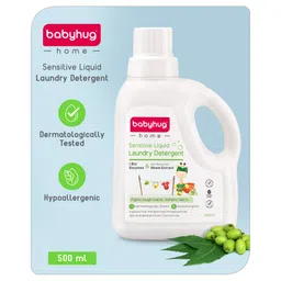 Babyhug Home Sensitive Liquid Laundry Detergent - 500 ml-image-3