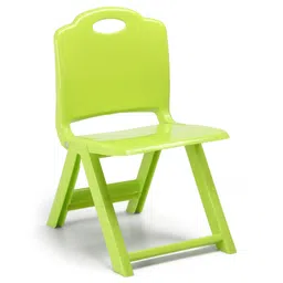 Babyhug Kids Portable Non-Slip Folding Chair| Light Weight & Portable| Ideal for Indoor & Outdoor| Home & Classroom Use| Comfortable Back Rest - Green-image-15
