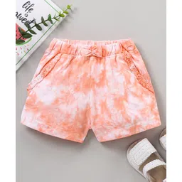 Babyhug Knee Length Shorts - Rust-picture-21