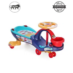 Babyhug Mickey Gyro Swing Car - Red Blue-image-9