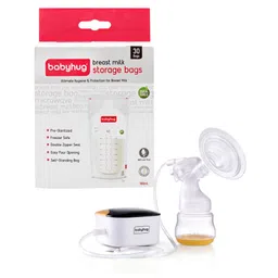 Babyhug milk storage bag with Electric Breast pump-image-1