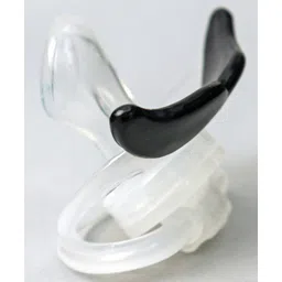 Babyhug Moustache Shaped Orthodontic Soother With Cover - Black image 4