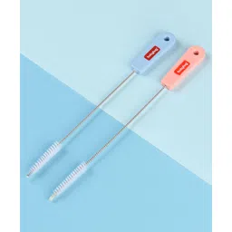 Babyhug Nipple & Straw Cleaner Pack of 2 - Pink & Blue-picture-14