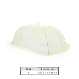 Babyhug Portable Baby Mosquito Net Large  - Yellow-picture-26