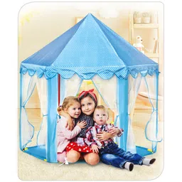 Babyhug Royal Castle Tent Playhouse - Blue-picture-16