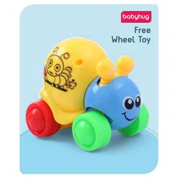 Babyhug Snail On Wheels- (Wheel Color May Vary)-picture-21