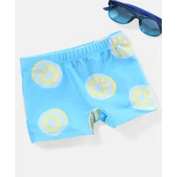 Babyhug Swimming Trunk Lemons Print - Blue-picture-16