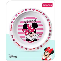 Babyhug Disney Minnie Mouse Printed Dish - Pink-picture-16