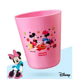 Babyhug Disney Minnie Mouse Tumbler Cup| Food Grade Material| Lightweight & Sturdy| Dishwasher Safe| For Hot & Cold Beverages| BPA Free Pink - 180 ml-picture-22