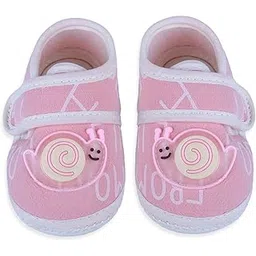 babymoo Applique face -Soft Sole Anti-Slip Unisex Booties, for Baby Boy - Girl, Ideal First Walking Shoes, Comfortable - Stylish Booties for Infants - Toddlers-picture-12