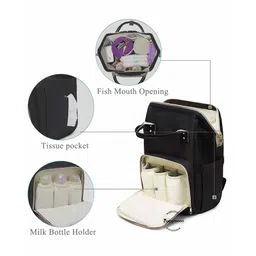 Babymoon Diaper Bag - Black image 2