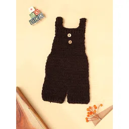 Babymoon Infant Brown Romper Photography Costume image 1