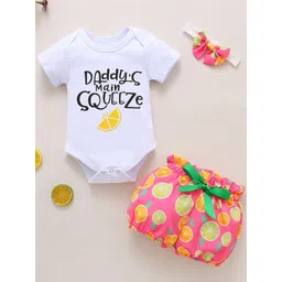 Babymoon Infant Girls 3-Pcs Cotton Baby Apparel Gift Set-picture-37