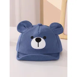 Babymoon Kids Bear Design Cotton Baseball Cap-picture-58