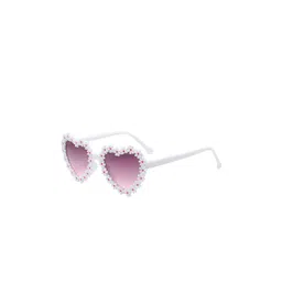 Babymoon Kids Sunglasses With UV Protected Lens AC036_Sunglasses_Flower_Heart_White-picture-18