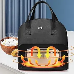 BabyMoon Milk Preservation Baby Moms Mothers Diaper Bag | Portable Travel Insulated | Milk Bottle Container Storage Cooler Bag | Black-picture-23