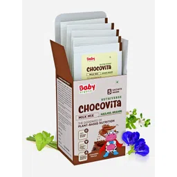 BABYORGANO Ayurvedic Herbal ChocoVita Kids Granules - Chocolate - 50g (Trial Pack)-picture-37