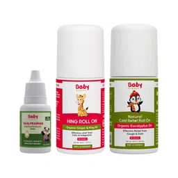 BabyOrgano Combo Of Hing & Cold Roll On And BaalPrashan Drops Pack Of 3 - 40 ml & 15 ml-picture-22