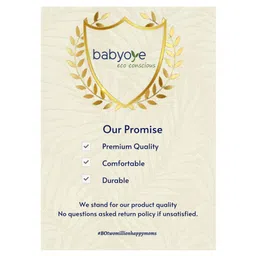 Babyoye Cotton Woven Full Length Denim Jeans with Star Applique - Blue image 4