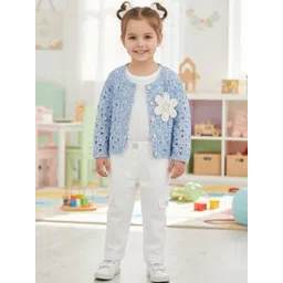 Babys Day Girls Printed T-shirt with Trousers-picture-11