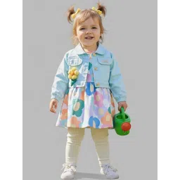 Babys Day Girls Printed Tunic with Trousers-picture-58