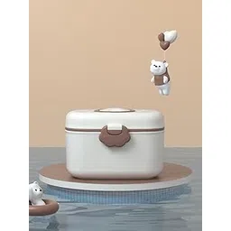 BabySafeHouse Milk Formula Dispenser, Portable Food Grade Container for Milk Powder with Scoop Holder, Multifunctional Container for Snacks, Fruits, Meal Box for Kids-picture-11