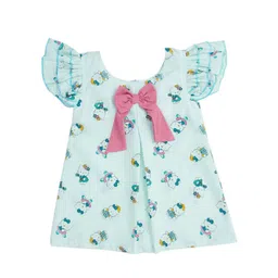 Babywish Girls Hello Kitty Printed Cotton A-Line Dress-picture-29