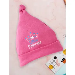 Babywish Infants Kids Typography Printed Cotton Beanie-picture-37