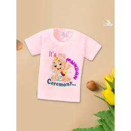 Babywish Kids Humour and Comic Printed Round Neck Cotton T-shirt-picture-53