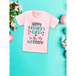 Babywish Kids Printed V-Neck Raw Edge T-shirt-picture-52