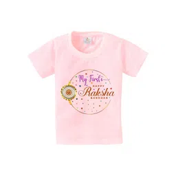 Babywish Kids Typography Printed Applique T-shirt-picture-56