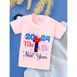 Babywish Kids Typography Printed Cotton T-shirt-picture-34
