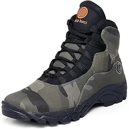 bacca bucci Bacca Bucci® Men's Wolf Adaptive Smart Cushioning High-Top Boots for Hiking, Camping & Trekking-picture-54