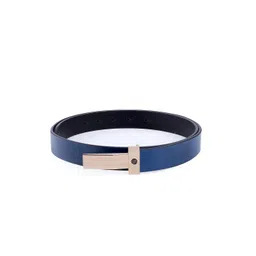 bacca bucci Men Blue Leather Belt-image-28