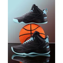 Bacca Bucci Men's COURTFLEX Black Basketball Shoes-picture-23