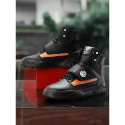 Bacca Bucci Men's DENVER Cosmic Black Ankle High Sneakers-picture-27