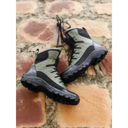 Bacca Bucci Men's FLAME Olive Outdoor Shoes-picture-16