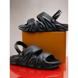 Bacca Bucci Men's Reactor Black Slides-picture-41