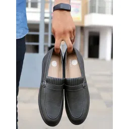 Bacca Bucci Men's ROME Olive Casual Loafers-picture-13