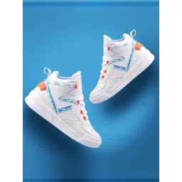 Bacca Bucci Men's SKYLINE White Ankle High Sneakers-image-49